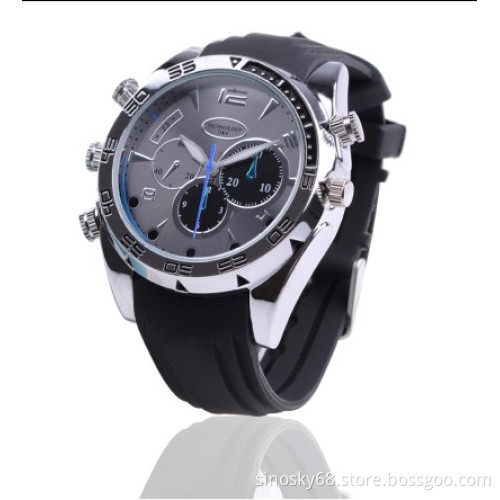 Camera Watch 1080P Waterproof Micro 4LED for Night Vision Video Record 4GB-16GB (QT-IR014)